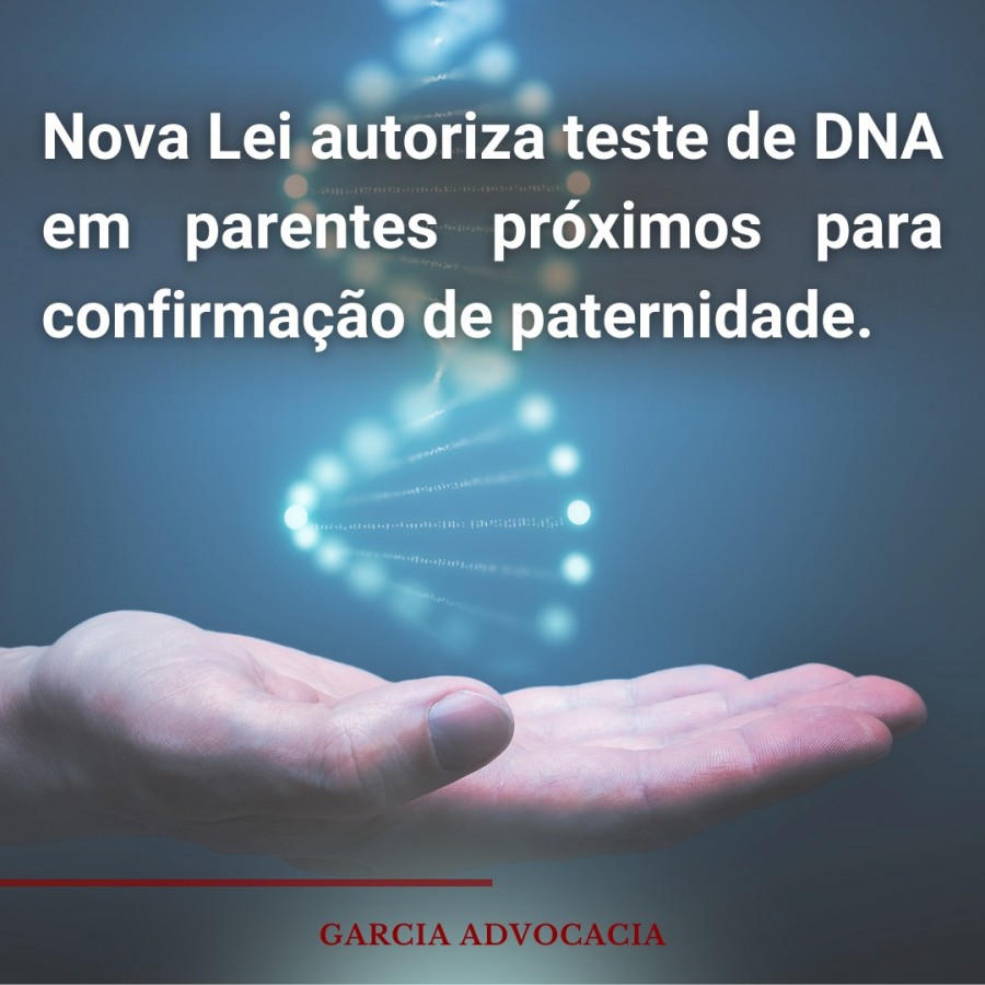 Lei autoriza teste de DNA em parentes prximos